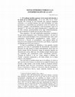 Research paper thumbnail of Notas introductorias a La interpretación de la ley