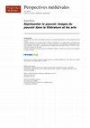 Research paper thumbnail of Compte-rendu "Représenter le pouvoir: Images du pouvoir dans la littérature et les arts" - Perspectives médiévales 36|2015