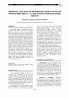 Research paper thumbnail of THERMAL ANALYSIS OF RESIDENCIES BASED ON SOLAR DESIGN PRINCIPLES – A CASE STUDY IN THESSALONIKI, GREECE