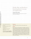 Research paper thumbnail of Health, Risk, and Resilience: Interdisciplinary Concepts and Applications