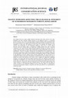 Research paper thumbnail of SALINTY INTRUSION AFFECTING THE ECOLOGICAL INTEGRITY OF SUNDARBANS MANGROVE FORESTS, BANGLADESH