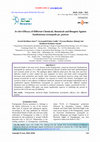 Research paper thumbnail of In vitro Efficacy of Different Chemicals, Botanicals and Bioagent Against Xanthomonas axonopodis pv. punicae