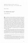 Research paper thumbnail of La voluntat de creure