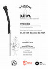 Research paper thumbnail of II Congrés "Xàtiva: història, cultura i identitat". URBICIDI. LA DESTRUCCIÓ DE LA CIUTAT PER LA VIOLÈNCIA HUMANA