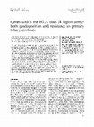 Research paper thumbnail of Genes within the HLA class II region confer both predisposition and resistance to primary biliary cirrhosis