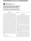 Research paper thumbnail of Effect of transitioning to automatic milking systems on producers’ perceptions of farm management and cow health in the Canadian dairy industry