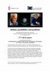 Research paper thumbnail of 2nd  Call for Papers - Holism: possibilities and problems