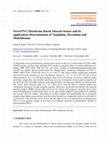 Research paper thumbnail of Novel PVC Membrane Based Alizarin Sensor and its application; Determination of Vanadium, Zirconium and Molybdenum