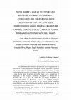 Research paper thumbnail of NOTA SOBRE LA GRAN AVENTURA DEL REINO DE NAVARRA. FUNDACIÓN Y EVOLUCIÓN DEL VIEJO REINO Y SUS RELACIONES CON LOS ACTUALES