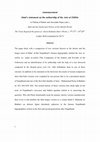 Research paper thumbnail of Announcement: Jāmī's statement on the authorship of the Anīs al-Tālibīn - in English.
Published. See above