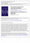 Research paper thumbnail of Rethinking German Colonialism in a Global Age (Journal of Imperial and Commonwealth History, 2013)