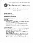 Research paper thumbnail of "Conversing with Conversion: Mormonism in Postcolonial Southeastern Nigeria," 9th Annual Graduate Conference in World History, Northeastern University,  March 18-19, 2017.