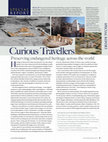 Research paper thumbnail of Curious Travellers: preserving endangered heritage across the world