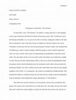 Research paper thumbnail of A Response to Junot Díaz's "The Dreamer"