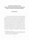 Research paper thumbnail of Bir Osmanlı Kelâmcısı Ne Okur?  Osmanlı İlim Geleneği Çerçevesinde Beyâzîzâde’nin Mecmûa fî’l-Mesâili’l-Müntehabe Adlı Eseri (What Does An Ottoman Theologian Read? Bayāḍīzāda’s Majmū'a fī’l-masā'il al-muntaḫaba within the framework of the Ottoman Scholarly)