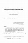 Research paper thumbnail of Bergson e a idéia de duração real