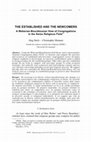 Research paper thumbnail of THE ESTABLISHED AND THE NEWCOMERS A Weberian-Bourdieusian View of Congregations in the Swiss Religious Field, in:  Revue d'histoire et de philosophie religieuse 23: S.  69-90.