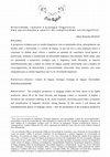 Research paper thumbnail of Diversidade, contato e ecologia linguística: Uma aproximação a apartir da complexidade sociocognitiva