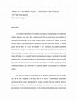 Research paper thumbnail of OBJETOS NO MENTALES Y ESTADOS MENTALES