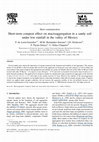 Research paper thumbnail of Short-term compost effect on macroaggregation in a sandy soil under low rainfall in the valley of Mexico