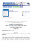 Research paper thumbnail of AREA FOLIAR, LONGITUD DE RAICES Y PRODUCCION DE GRANO DE Amaranthus hypocondriacus L. EN UN SUELO COMPACTADO