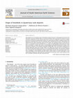 Research paper thumbnail of Origin of bonebeds in Quaternary tank deposits