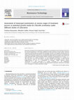 Research paper thumbnail of Assessment of municipal wastewaters at various stages of treatment process as potential growth media for Chlorella sorokiniana under different modes of cultivation