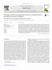 Research paper thumbnail of Microalgal cultivation using aquaculture wastewater: Integrated biomass generation and nutrient remediation