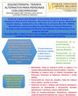 Research paper thumbnail of Equinoterapia. Terapia alternativa para personas con discapacidad