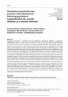 Research paper thumbnail of Outpatient psychotherapy practice with adolescents following psychiatric hospitalization for suicide ideation or a suicide attempt