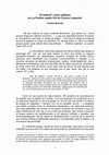 Research paper thumbnail of El umbral como epifanía en La Pasión según G.H, de Clarise Lispector.pdf