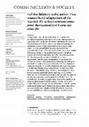 Research paper thumbnail of Tell the (hi)story to the nation. Two transcultural adaptations of the Spanish TV series Cuéntame cómo pasó: Raccontami and Conta-me como foi.