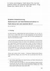 Research paper thumbnail of Erzählte Globalisierung. Gabentausch und Identitätskonstruktion in Fatih Akins "Auf der anderen Seite“, in: Kultur als Ereignis. Fatih Akins Film ‚Auf der anderen Seite’ als transkulturelle Narration, hrsg. Özkan Ezli, Berlin 2010, S. 135-149.