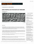 Research paper thumbnail of Asko Parpola on the Roots of Hinduism (Sutra Journal, July 2016)