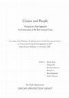 Research paper thumbnail of Cranes and People Prologue to a New Approach for Conservation of the Red-crowned Crane Non Profit Organization TANCHO PROTECTION GROUP