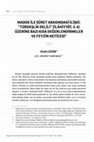 Research paper thumbnail of [ÇEVİRİ/TRANSLATION] Madde ile Sûret Arasındaki İlişki: "Türdeşlik Delili" (İlâhiyyât, II.4) Üzerine Bazı Kısa Değerlendirmeler ve Feyzin Neticesi (The Relation Between Form and Matter: Some Brief Observations on the ‘Homology Argument’ (İlâhiyyât II.4) and the Deduction of Fluxus, by Olga Lizzini)