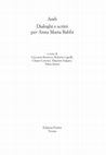 Research paper thumbnail of Dialogo di un filologo e di un linguista (su un’apparente infrazione metrica nella sestina di Arnaut Daniel), in Amb. Dialoghi e scritti per Anna Maria Babbi, a cura di G. Borriero, R. Capelli, C. Concina, M. Salgaro, T. Zanon, Verona, Fiorini, 2016, pp. 155-166.