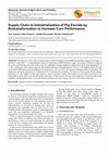 Research paper thumbnail of Supply Chain to Industrialization of Pig Excrete by Biotransformation to Increase Corn Performance Email address