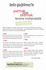 Research paper thumbnail of Beliz Güçbilmez'le "Yazmak için Okumak: Tersine Mühendislik Atölyesi"