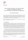 Research paper thumbnail of G. Fernández Arribas, "Insight: The EU-Turkey Statement, the Treaty-Making Process and Competent Organs. Is the Statement an International Agreement?", European Papers, European Forum, April 2017