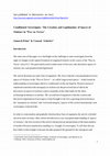 Research paper thumbnail of Conditioned Sovereignty: The Creation and Legitimation of Spaces of Violence in 'War on Terror'