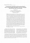 Research paper thumbnail of “Contesting the Boundaries of International Justice: State Countermapping and Offshore Resource Struggles Between Australia and East Timor,” Economic Geography, Vol. 80, No. 1, 2004: 1-22.