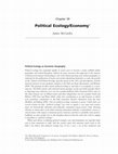 Research paper thumbnail of Political Ecology/Economy