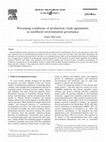 Research paper thumbnail of Privatizing conditions of production: trade agreements as neoliberal environmental governance