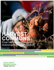 Research paper thumbnail of Harvest Commons: Final Implementation and Outcome Evaluation Report