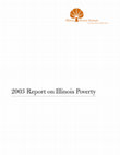 Research paper thumbnail of 2003 Report on Illinois Poverty