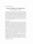 Research paper thumbnail of Symmetry breaking in a 3D bluff-body wake