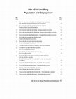 Research paper thumbnail of Population and Employment (Sách tiếng Việt - Dân số và Lao động)