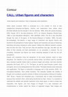 Research paper thumbnail of Call For Papers, Urban Figures and Characters, CONTOUR Journal