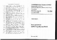 Research paper thumbnail of Nowa przestrzeń społeczno-polityczna Polski